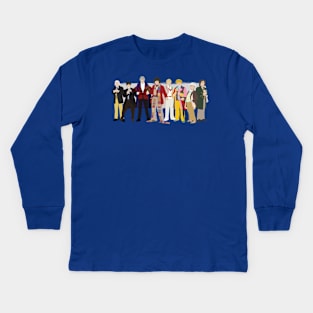 The Classic Doctors Kids Long Sleeve T-Shirt